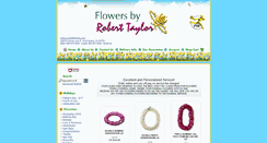 Desktop Screenshot of flowersbyroberttaylor.com